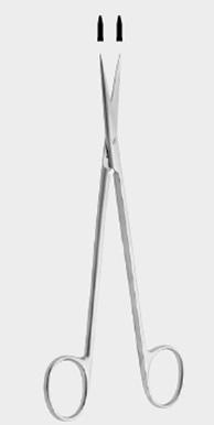 Ножиці МЕТЦЕНБАУМ (METZENBAUM), прямі, гострий/гострий, 28 см (cm)